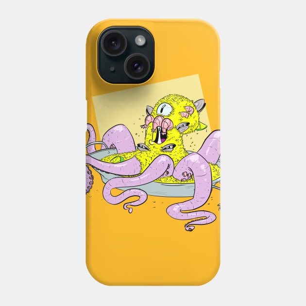 Paella Mutante Phone Case by chinodt