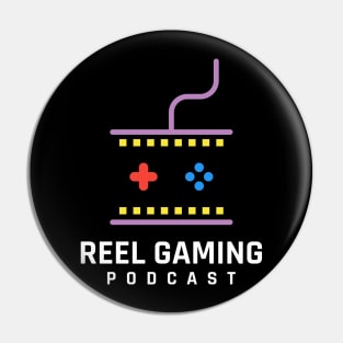 Reel Gaming Podcast (logo 2) Pin