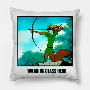 Working Class Hero Pillow