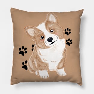 Welsh Corgi Dog Pillow