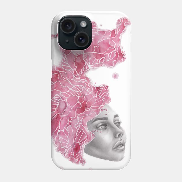 Strange Lady - Pink Phone Case by ToothandArrowCo