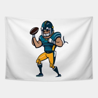 american football Tapestry