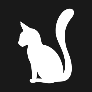 Cat Silhouette T-Shirt