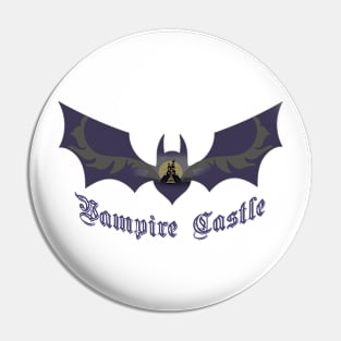 Vampire Castle- Happy Halloween Pin