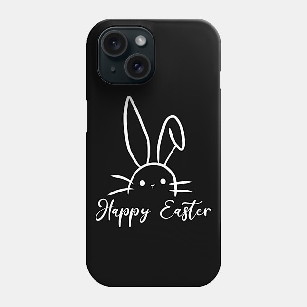 Happy easter simple design Phone Case by Yarafantasyart