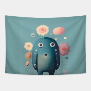 Cute monster Tapestry