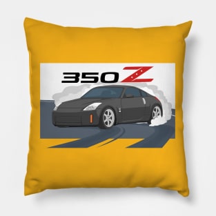 car 350z drift black Pillow