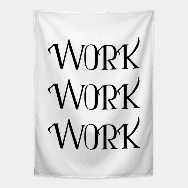 WORK Tapestry by eesomebysrishti