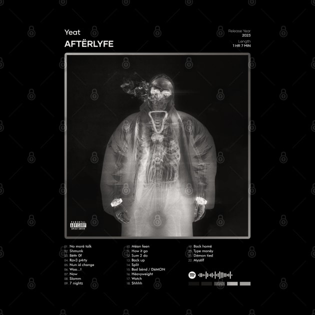 Yeat - AftërLyfe Tracklist Album by 80sRetro