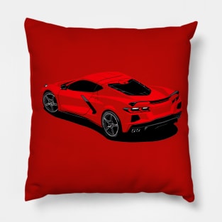 Mid Engine Life Crisis Pillow