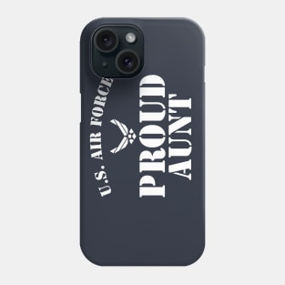 Best Gift for Army - Proud U.S. Air Force Aunt Phone Case