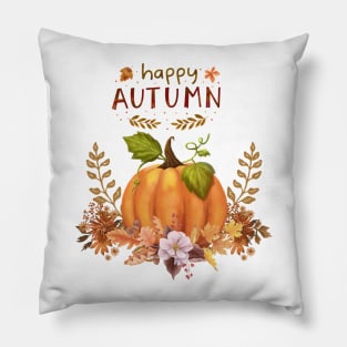 happy autumn Pillow