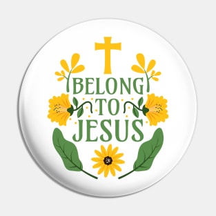 Belong to Jesus - Children of God Pin