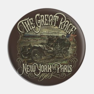 The Great Race 1908 Pin