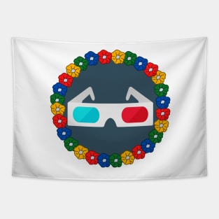 Heathervision - Heathers Musical Design 3D Glasses Tapestry