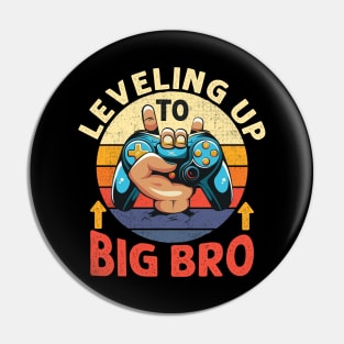 Leveling Up to Big Bro Video Gamer Promoted to Big Brother Boy Pin