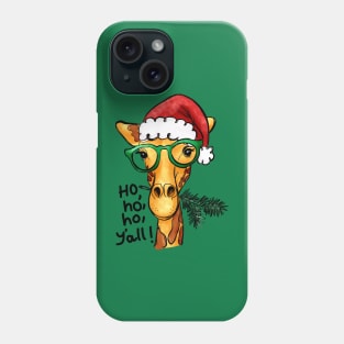 Christmas Giraffe Phone Case