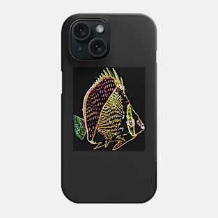 Hawaiian Butterfly Fish Phone Case