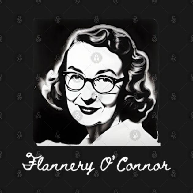 Flannery O'Connor by Desert Owl Designs