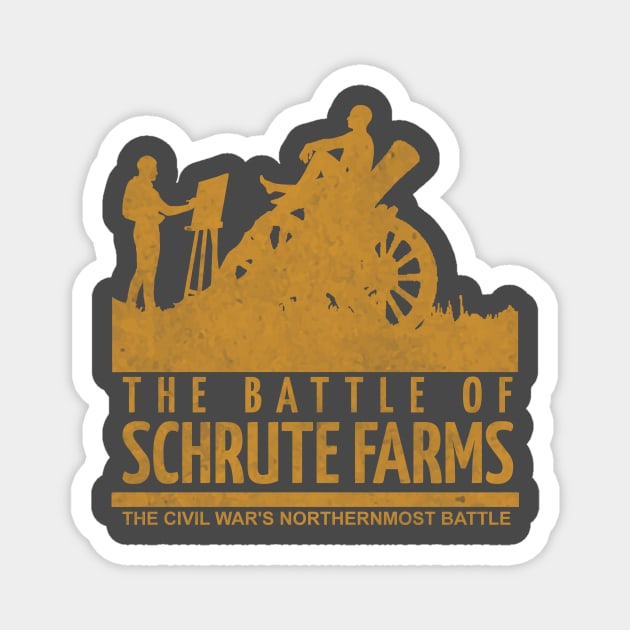 The Battle Of Schrute Farms Magnet by Bigfinz