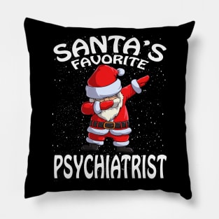 Santas Favorite Psychiatrist Christmas Pillow