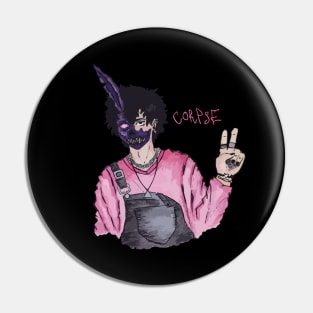 Corpse Husband Peace Pin