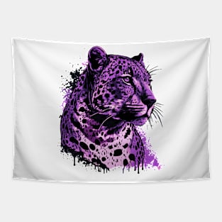 Purple Jaguar Tapestry