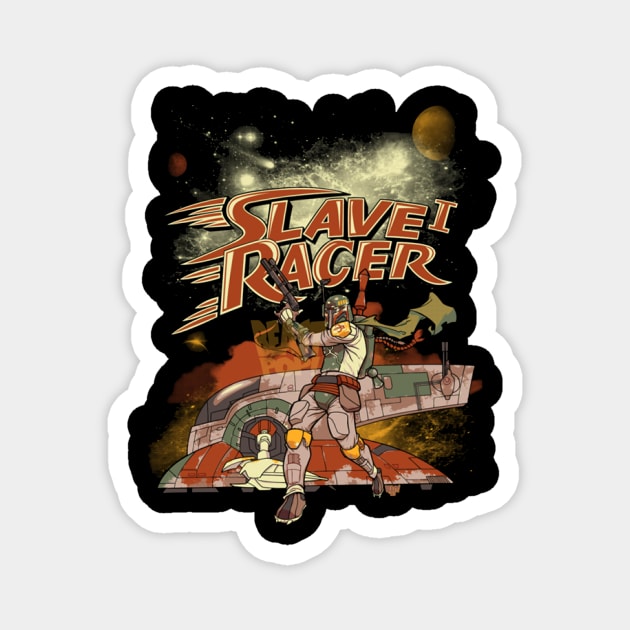 Slayer racer Magnet by The Jersey Rejects