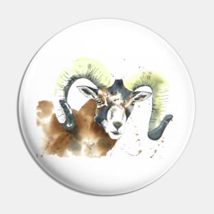 Cyprus Mouflon Pin