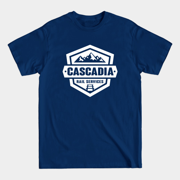 Discover Custom Design - Cascadia Rail Services - Custom Designed - T-Shirt