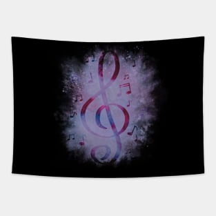 Music clef Tapestry