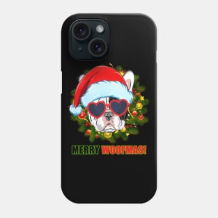 Merry Woofmas Pitbull Christmas Phone Case