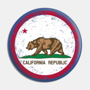 Vintage California Republic Flag Pin
