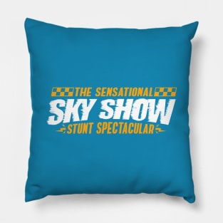 2021 - The Sensational Sky Show (Blue) Pillow