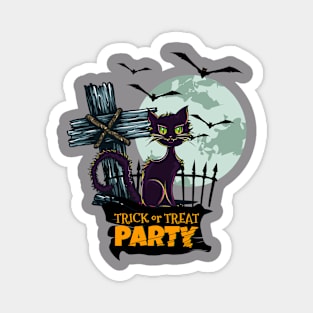 Trick or Treat Party Magnet