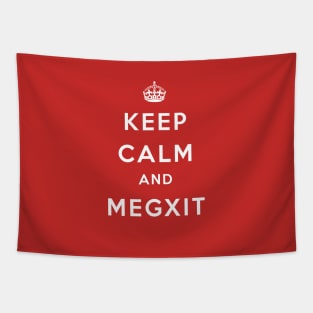 Keep Calm And Megxit Tapestry