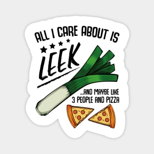 Leek Vegan Magnet