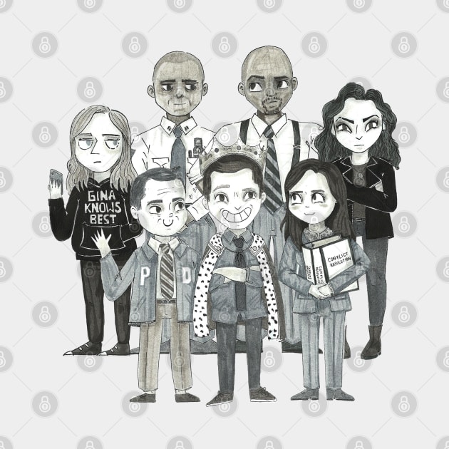 Brooklyn Nine Nine Squad by conshnobre