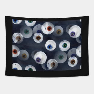 Creepy Eyeballs Tapestry