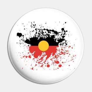 Aboriginal Flag Pin