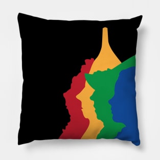 Colorful Friends Pillow