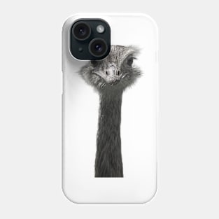 funny ostrich Phone Case