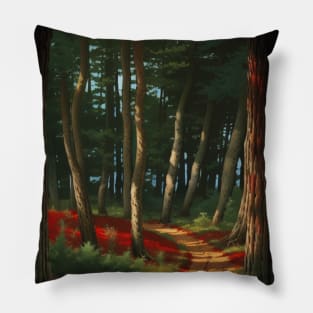 Kryptgarden Tourism Poster - No Text Pillow