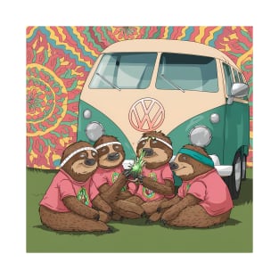 Sloth Hippies T-Shirt