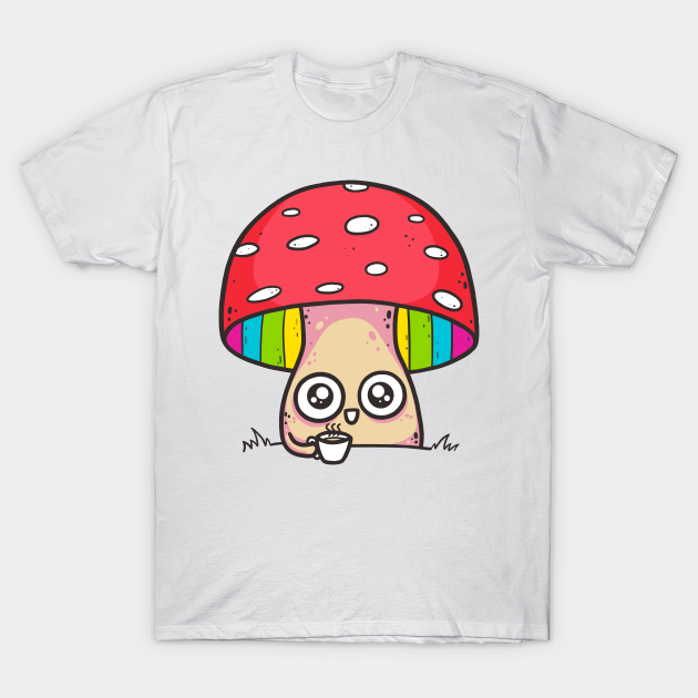 Tea Time - Mushroom - T-Shirt