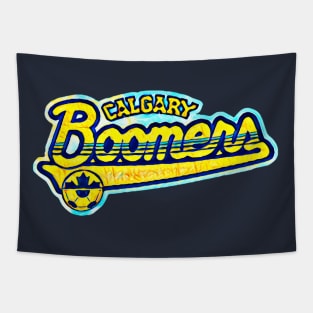 Calgary Boomers Soccer Tapestry