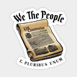 US constitution we the people shirt E. pluribus Unum Magnet