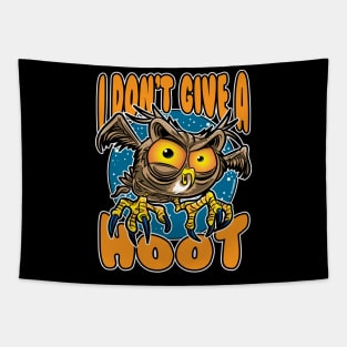 I Don't Give A Hoot Owl Tapestry