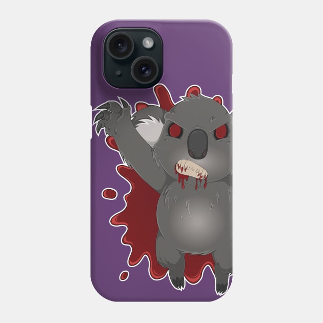 Aussie Halloween: Drop Bear Phone Case by Jaimie McCaw