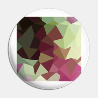 Claret Red Abstract Low Polygon Background Pin